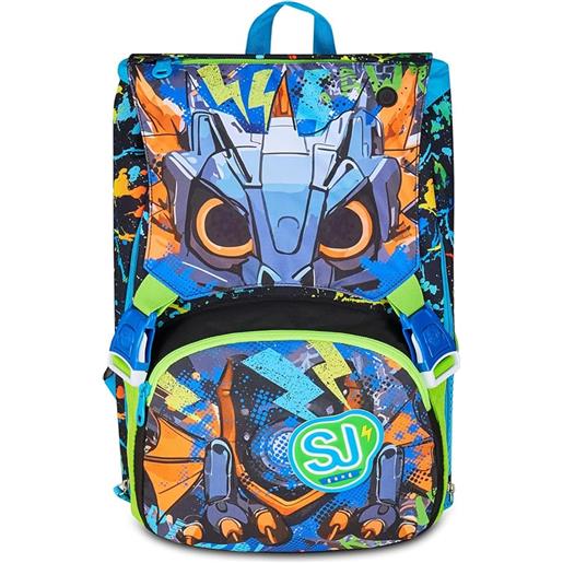 Sj gang - zaino estensibile big - led look drago