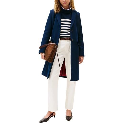 TOMMY HILFIGER classic sb wool reg coat cappotto donna