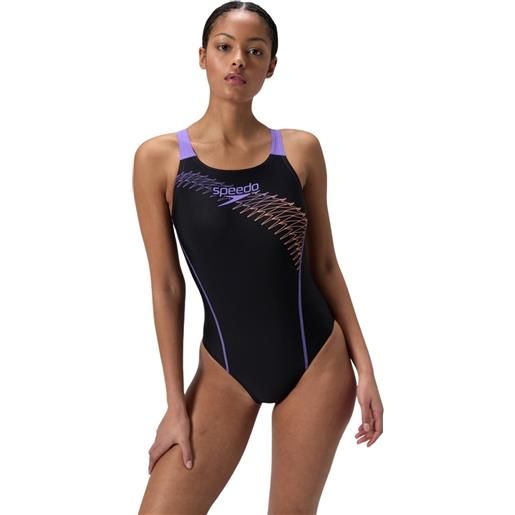 SPEEDO womens medley logo 1 piece costume intero donna