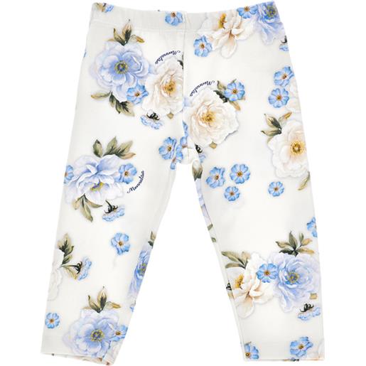 Monnalisa leggings fiori jersey