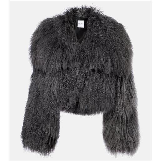 The Attico giacca in shearling