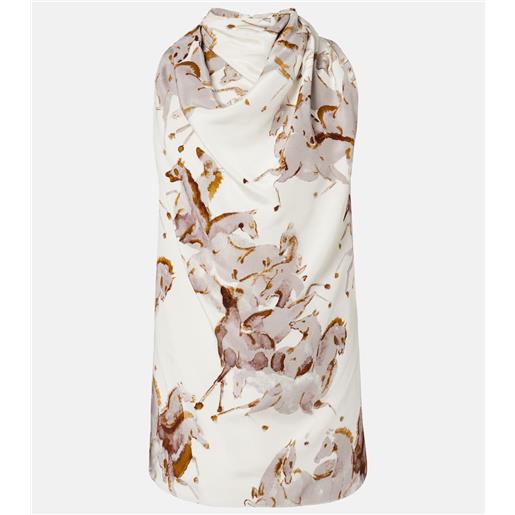 Altuzarra top sleary in seta