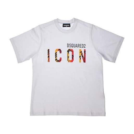 DSQUARED2 t-shirt a maniche corte con vestibilità morbida icon dq1710d0-0mmdq da bambino