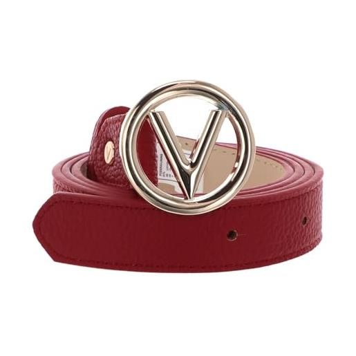 6 Strap Suspender Belt In Red Satin In Deep Vintage Style With Metal Clips - Foto 4