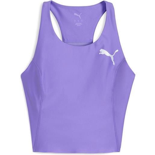PUMA top da running raceday ultraform da donna, accessori, viola, xxs