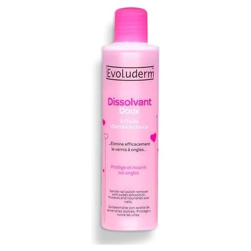 Evoluderm - solvente dolce all'olio di mandorle dolci - 200 ml - produzione francese