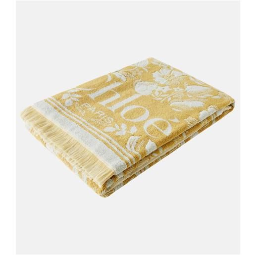 Chloe chloã© telo mare in spugna con stampa floreale