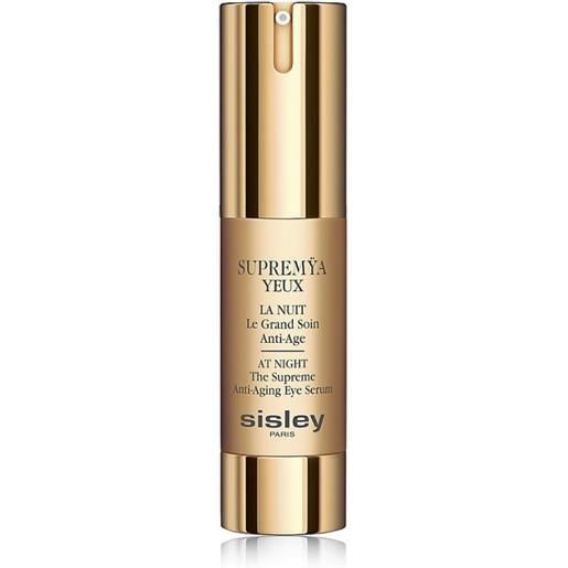 Sisley supremya yeux la nuit