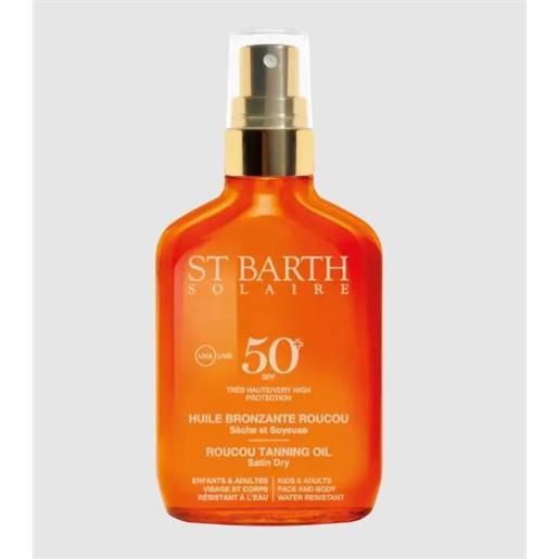 St.Barth roucou tanning oil spf 50