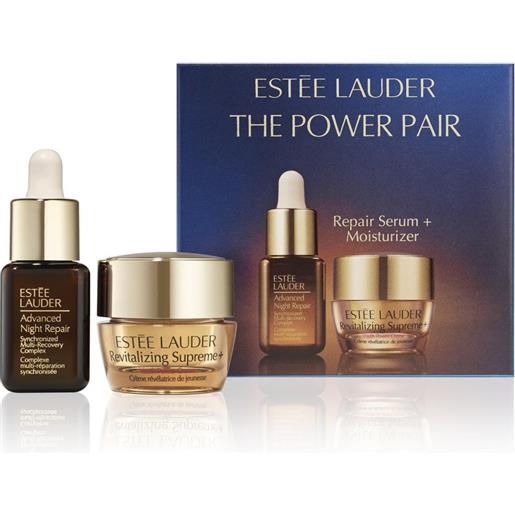Estee Lauder the power pair repair serum + moisturizer mini skincare set