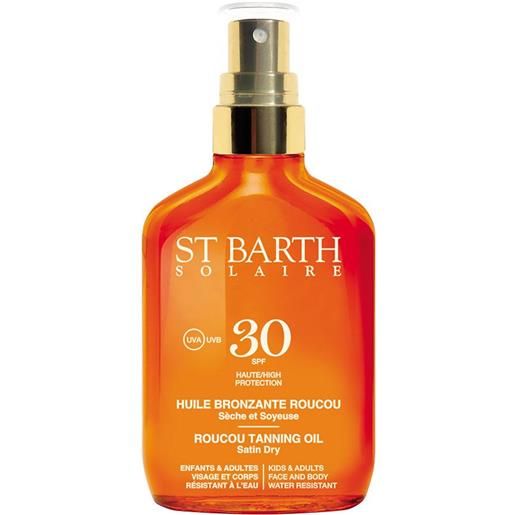 St.Barth roucou tanning oil spf 30