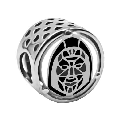 LES FOLIES DI PAOLA GRIECO charm squid game front man capo soldati serie tv telefilm koreano calamaro pendente in argento 925 - les folies per pandora