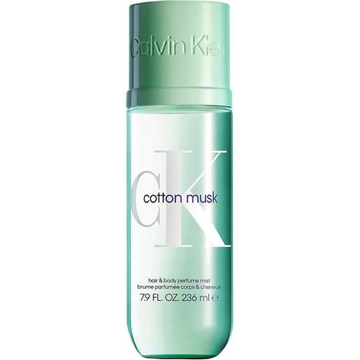 Calvin Klein ck one cotton musk hair and body mist 236ml