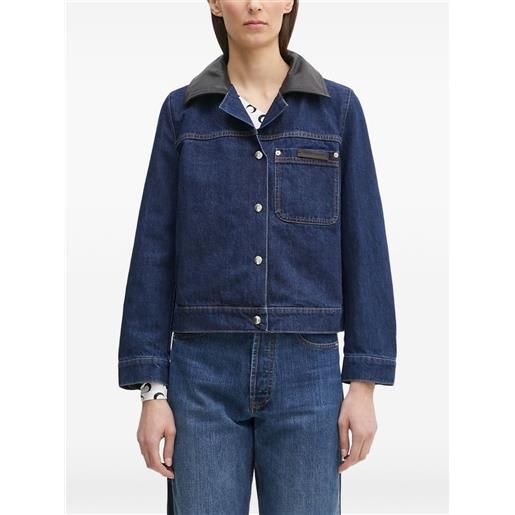 Wales Bonner giacca denim - blu