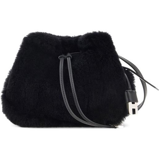 Hogan borsa a secchiello hocket - nero