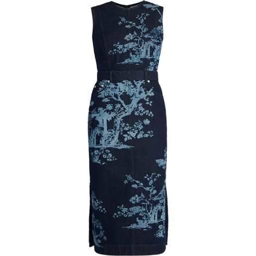 ERDEM abito smanicato - blu