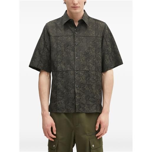 Wales Bonner camicia a fiori - verde