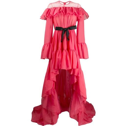 Giambattista Valli abito da sera asimmetrico - rosa