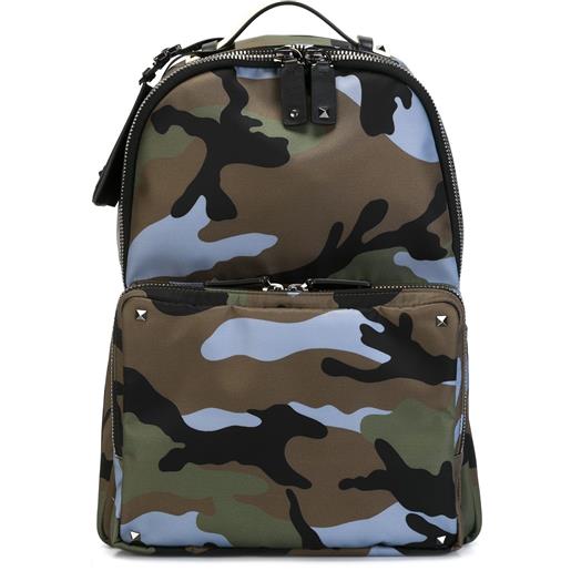 Valentino Garavani zaino rockstud - verde