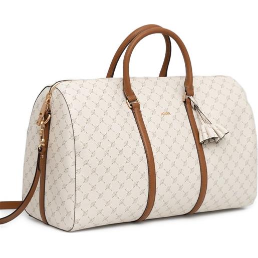 Joop! valigia con monogramma - bianco