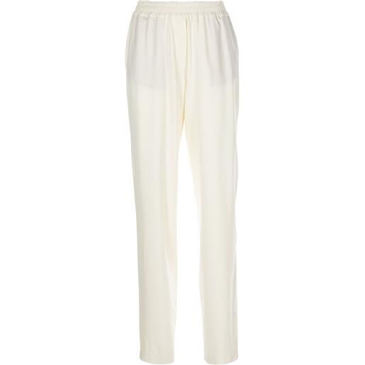 ZEYNEP ARCAY joggers affusolati - bianco