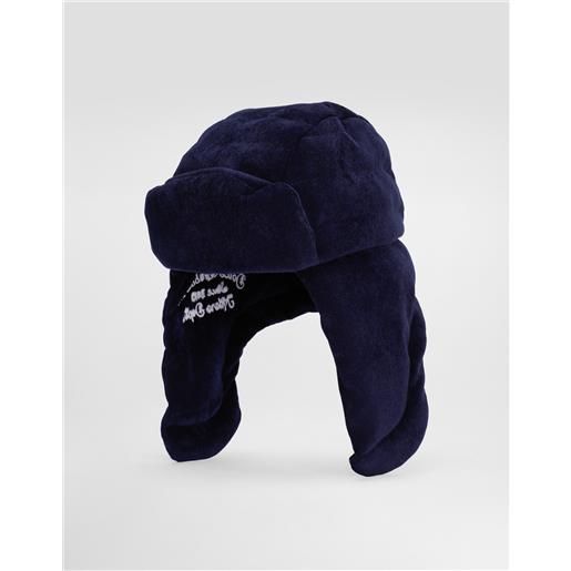 Dolce & Gabbana cappello paraorecchie in velluto a costine