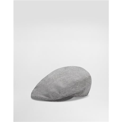 Dolce & Gabbana coppola in tela lino delavé