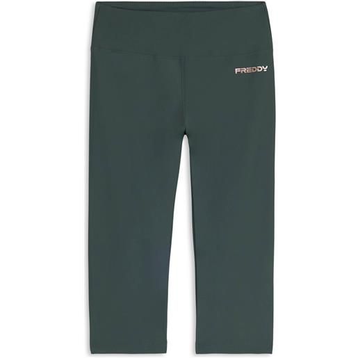 Freddy leggings corsaro vita alta in tessuto tecnico elasticizzato