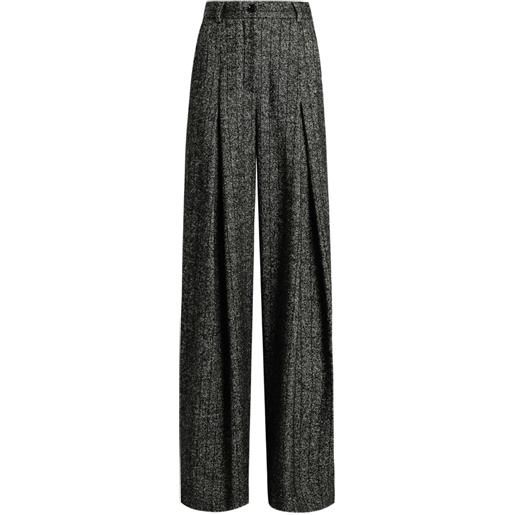 Dolce & Gabbana pantaloni plissé - nero