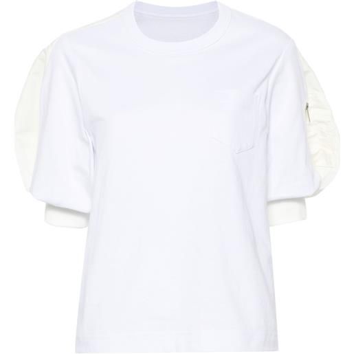 sacai t-shirt - bianco
