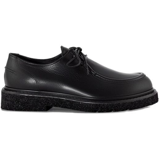 GUGLIELMO ROTTA stringate a punta tonda - nero