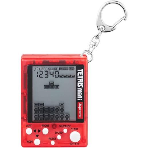 Supreme portachiavi mini x tetris - rosso