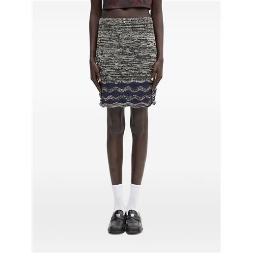 Wales Bonner gonna con stampa - blu