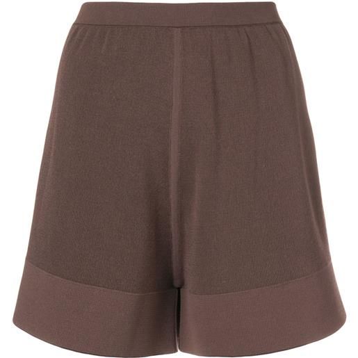 Rick Owens pantaloni corti - marrone