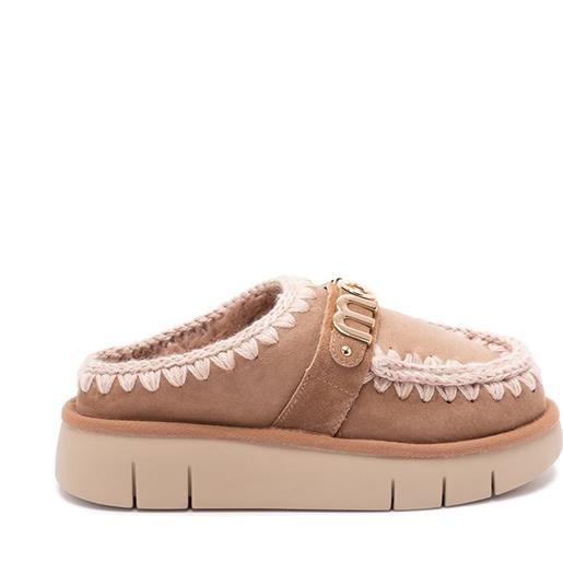 Mou `bounce clog metal logo`