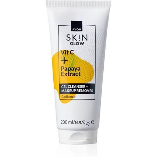 AVON MASS SKINCARE avon detergente viso + struccante avon sk!N glow - 200 ml