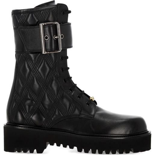 Valentino Garavani anfibi vlogo - nero