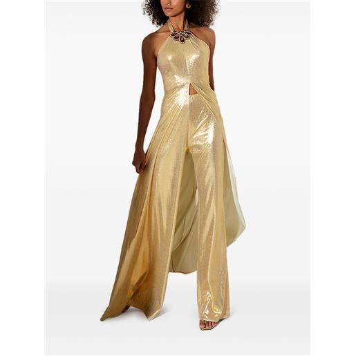 Allure top con decorazione - oro