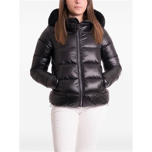 Colmar piumino con cappuccio - nero