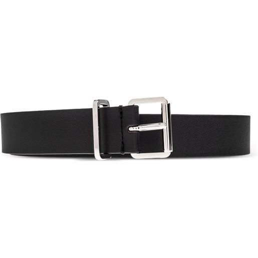 DSQUARED2 cintura con fibbia squadrata - nero