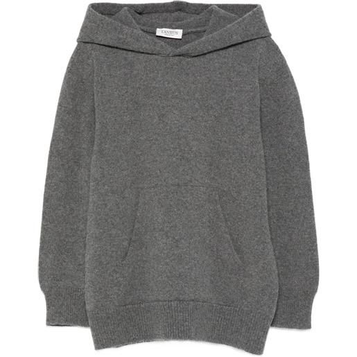 Laneus felpa con cappuccio - grigio