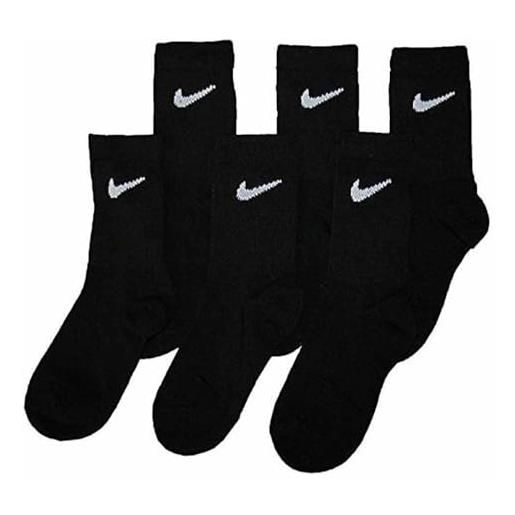 Nike young athletes kids 6-pair crew socks shoes 10c-13cy/5-7 (sock size)
