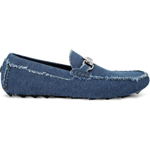 Philipp Plein mocassini denim - blu