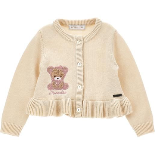 Monnalisa cardigan orsetto Monnalisa