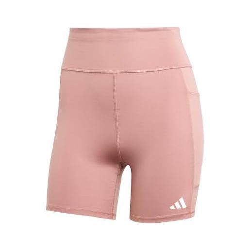 adidas leggings corti da donna own the run, taglia xxs, 12,7 cm
