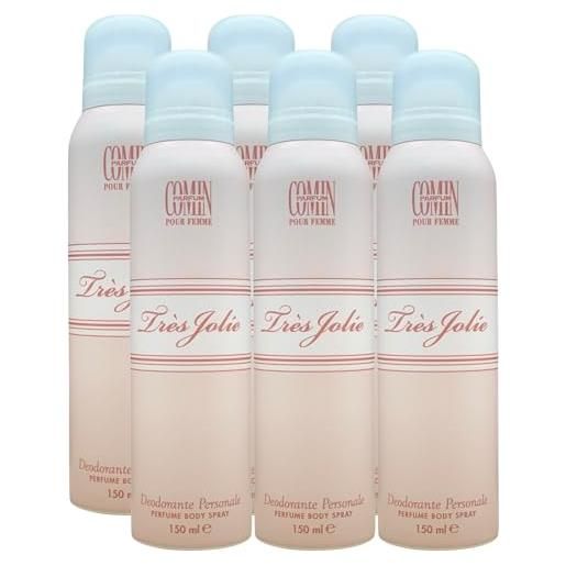 FEI FAN deodorante spray donna, très jolie 150ml (6 spray)