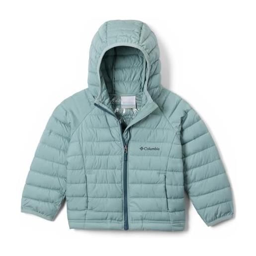 Columbia powder lite 2 - piumino da ragazza con cappuccio (confezione da 1)