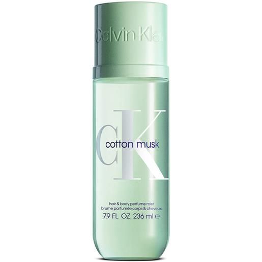 Calvin Klein cotton musk 236 ml acqua profumata spray