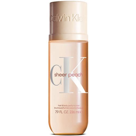 Calvin Klein sheer peach 236 ml acqua profumata spray