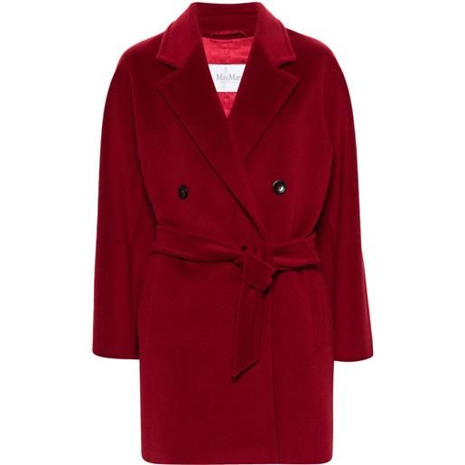 Max Mara cappotto 101801 doppiopetto - rosso